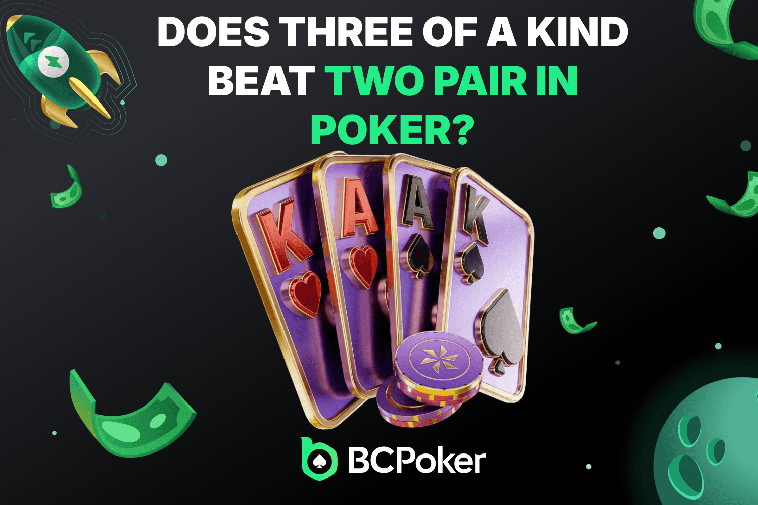 Does Three of a Kind Beat Two Pair in Poker?